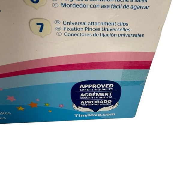 Tiny Love Tiny Princess Butterfly Musical Stroller Arch New In Box - Picture 9 of 9